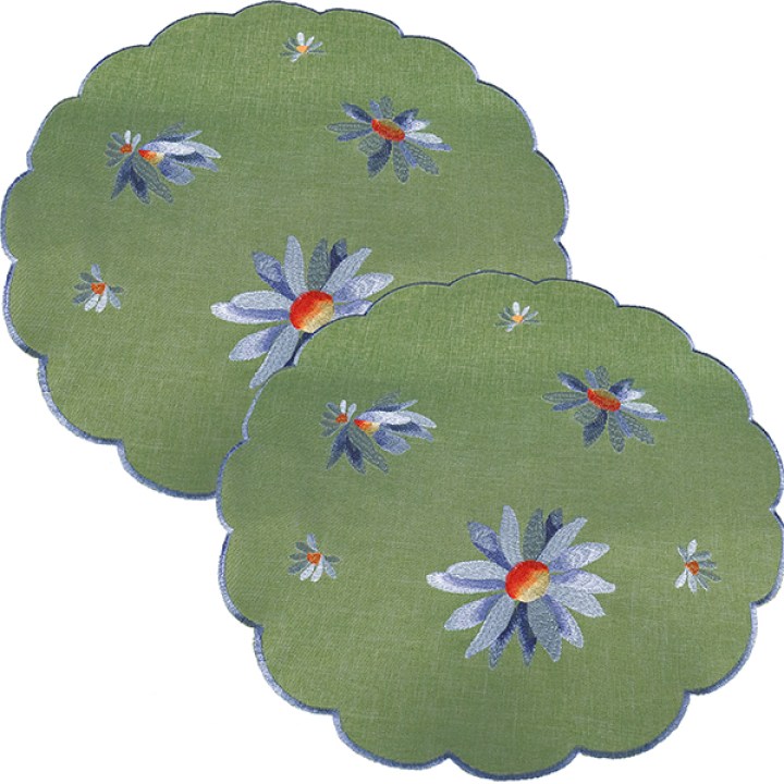 5673-2_40 rund_2er set_margeriten_gruen_gross